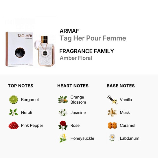 Nước Hoa Nữ Armaf Tag-Her Pour Femme 100ml