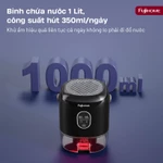 Máy hút ẩm mini FUJIHOME DHP035-MINI, máy hút hơi nước chống nồm ẩm phòng nhỏ tủ quần áo, tủ giày, sách, Đèn ngủ LED — ảnh 3