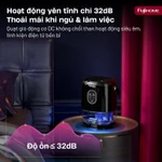 Máy hút ẩm mini FUJIHOME DHP035-MINI, máy hút hơi nước chống nồm ẩm phòng nhỏ tủ quần áo, tủ giày, sách, Đèn ngủ LED — ảnh 7