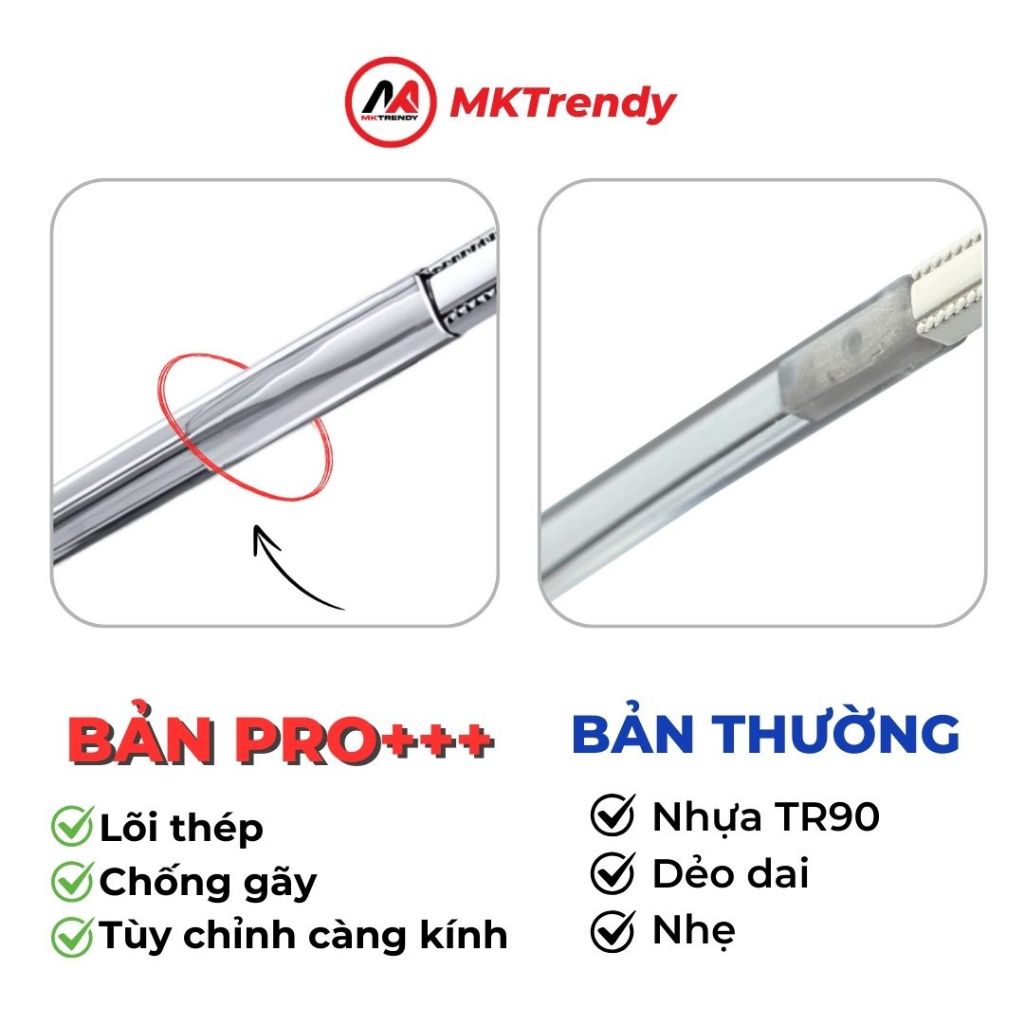 [Live x MKTRENDY] Kính đổi màu phiên bản PRO cao cấp chống ánh sáng xanh chống tia UV X15