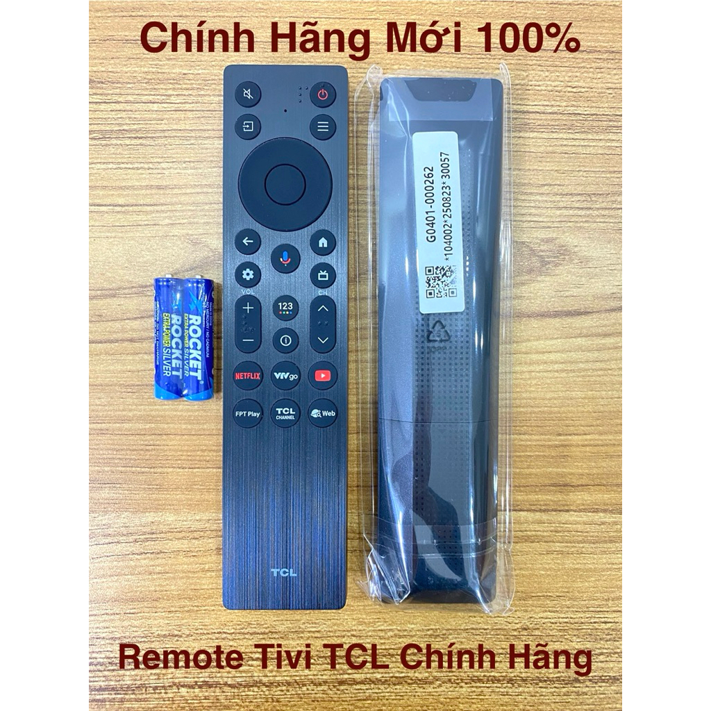 Remote Tivi TCL Chính Hãng, Điều Khiển Tivi TCL RC813A (Mẫu Mới 2025 ...