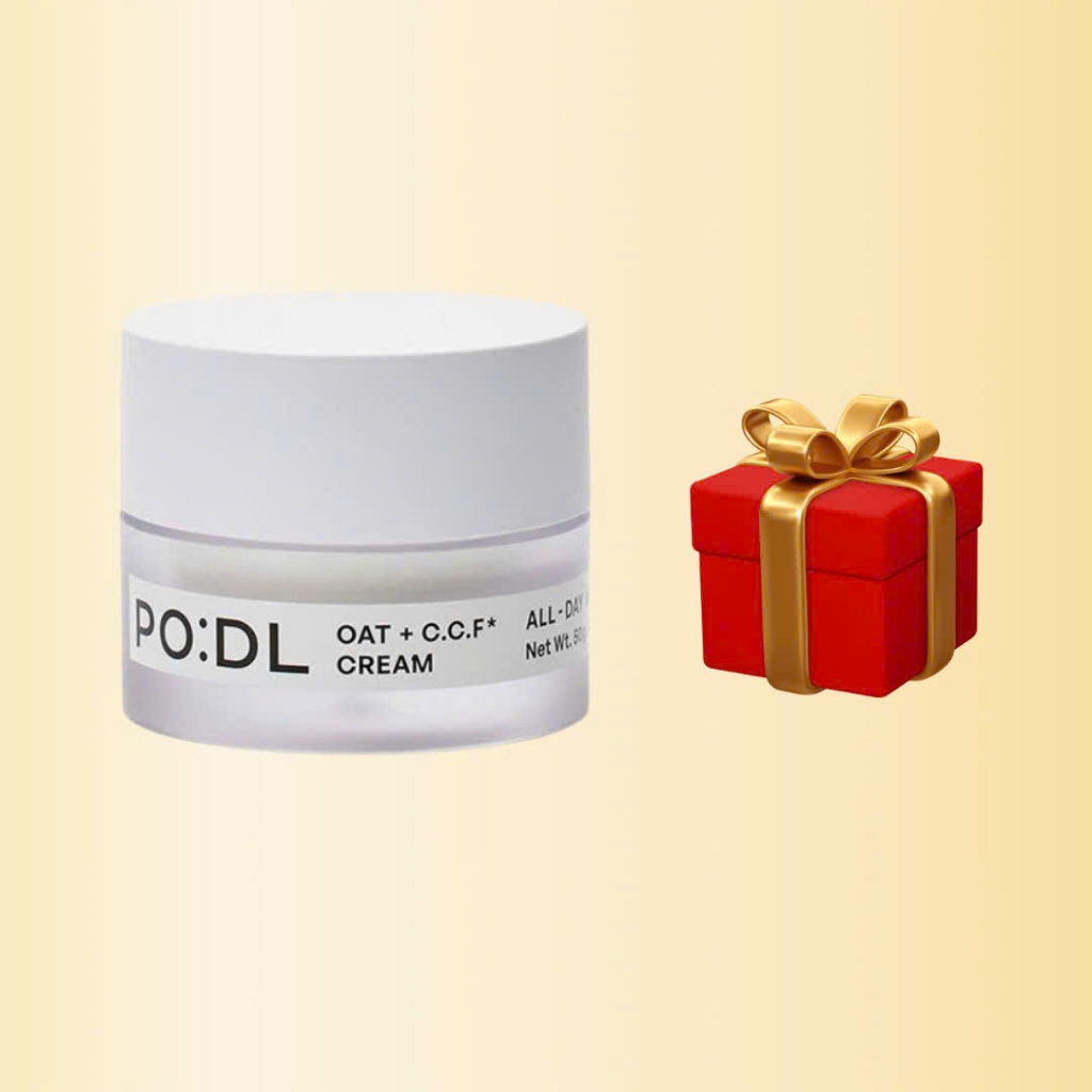 A73_ (KÈM QUÀ) Kem dưỡng yến mạch cấp ẩm phục hồi hàng rào da thuần chay PO:DL Oat + C.C.F ALL-Day Velvet Cream