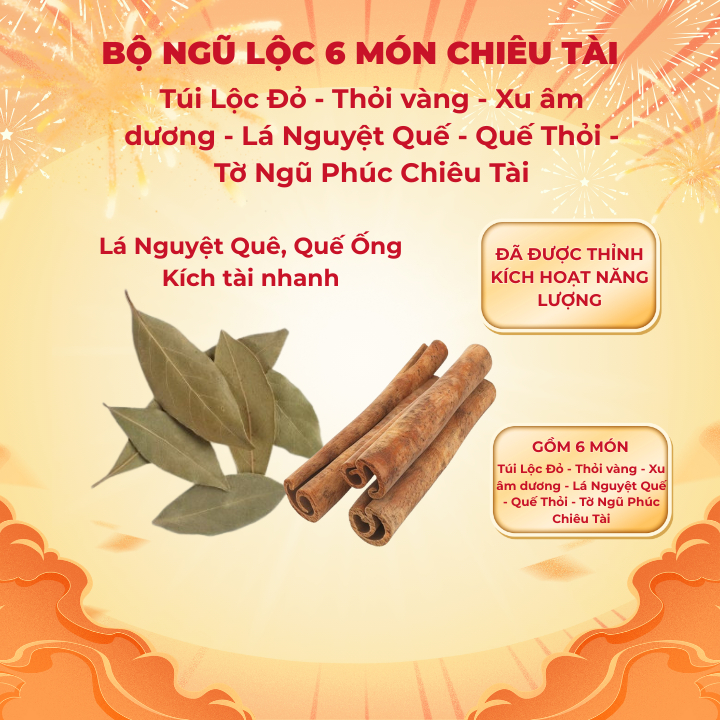 Combo vật phẩm phong thủy 6 món ( MẸO CÔ PHƯƠNG HẰNG ) nhiều người tin rằng mang theo giúp tăng vận khí tốt.