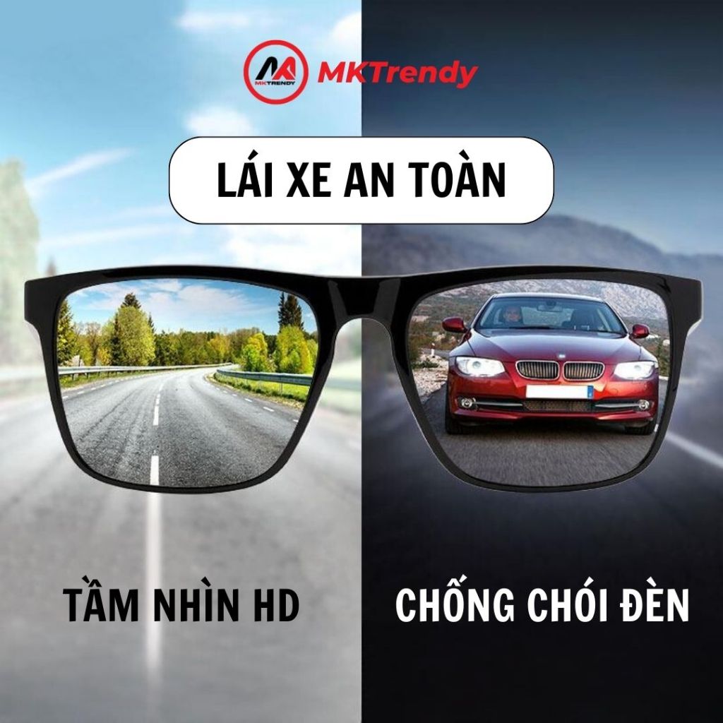 [Live x MKTRENDY] Kính râm phân cực M1 chống chói chống nắng hoạt động câu cá ngoài trời