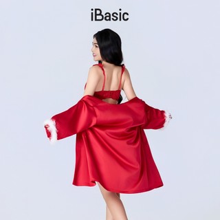 [SEASON OF LOVE] Áo choàng ngoài nữ iBasic phom Kimono màu đỏ SW085