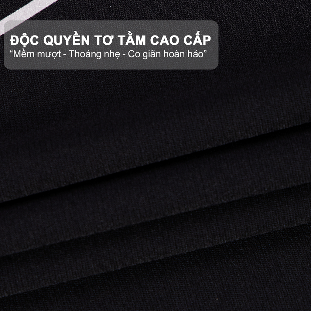 Áo polo nam MASCULINE APD601 form slim fit dáng thể thao vải silk nylon spandex mềm mịn sang trọng