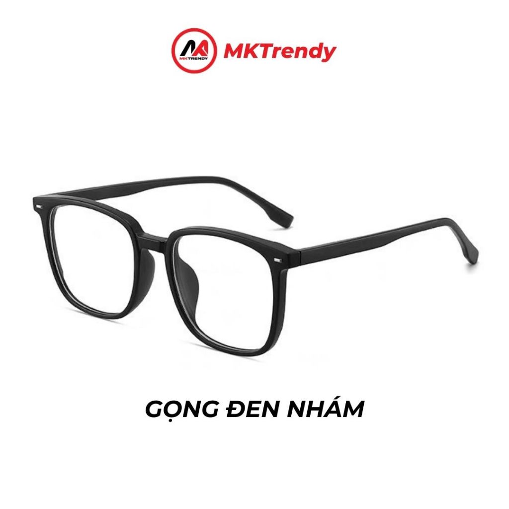 [ĐQ KOL x MKTRENDY] Kính đổi màu gọng vuông X16 chống ánh sáng xanh chống tia UV tặng túi đựng kính khăn lau kính