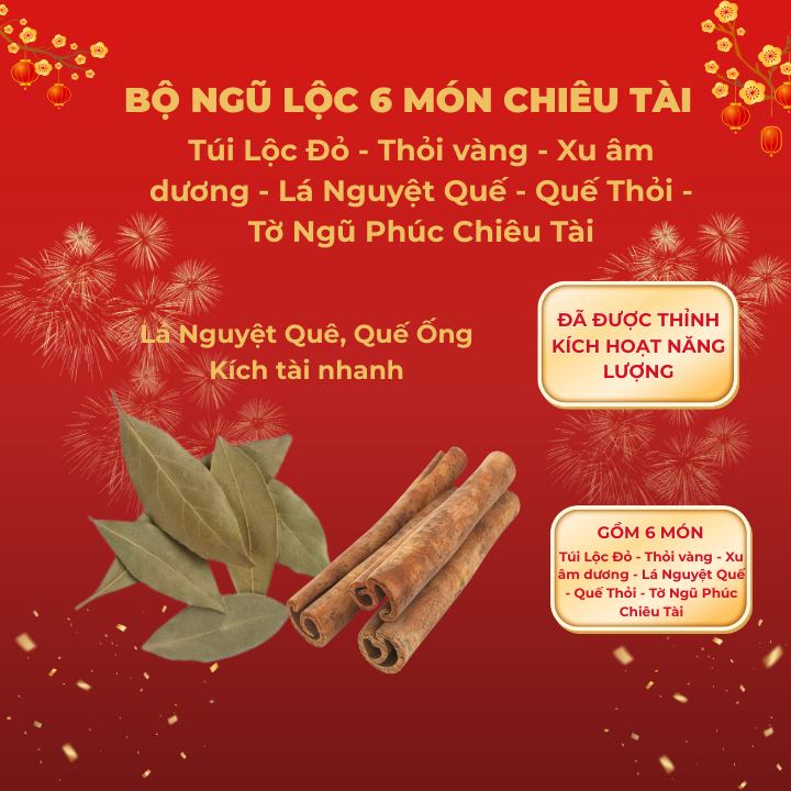 Bộ Ngũ Lộc 6 món phong thủy, vật phẩm cân bằng năng lượng bình an, thuận lợi ( MẸO CÔ PHƯƠNG HẰNG ).