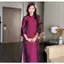 Áo Dài Cách Tân 2 Tà dáng suông Cao Cấp, Chất Liệu Vải Tơ Ánh Kim Óng ánh, Áo dài Tết - ÁO DÀI HÀ MY