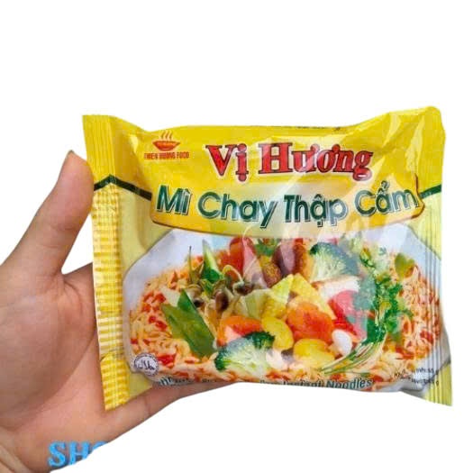 (Giảm 9%)(Free ship)Thùng 30 gói Mì Chay Thập Cẩm Rau Nấm Thiên Hương 65gr