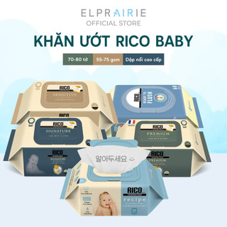 [QUÀ TẶNG] Khăn Ướt Cho Bé, Khăn Lau RICO BABY Nội Địa Hàn Không Mùi, An Toàn Cho Mẹ Bầu Và Trẻ Sơ Sinh-Dòng Ngẫu Nhiên