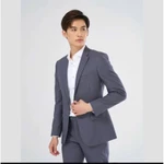 [MUA 1 ĐƯỢC 6] Bộ vest nam lịch lãm, trẻ trung, Form ôm body, phong cách Hàn Quốc, Tặng Cavat+Ghim Cài+Quần Sịp+Móc treo — ảnh 7