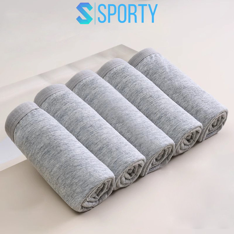 Quần lót giấy nam SPORTY DP10 100% cotton 2 lớp đáy dùng khi đi công tác, du lịch, học quân sự