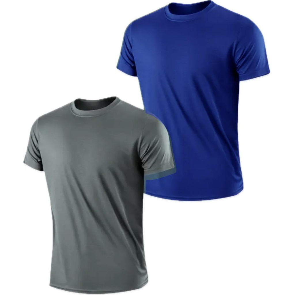 Combo 2 Áo thun thể thao nam vải thun lạnh 4 chiều co giãn thoải mái, form chuẩn Gymer