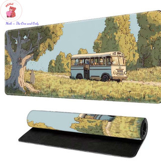 ( TẶNG SET 10 KHẨU TRANG) Miếng lót chuột Biển Xanh 80x30 hoạt hình dễ thương chống nước cực êm Meili Store
