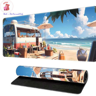 ( TẶNG SET 10 KHẨU TRANG) Miếng lót chuột Đồng Cúc Dại 80x30 hoạt hình dễ thương chống nước cực êm Meili Store