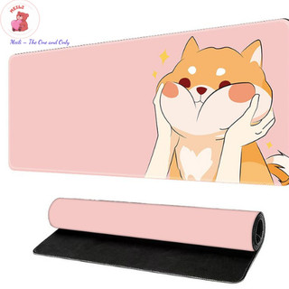 ( TẶNG SET 10 KHẨU TRANG) Miếng lót chuột 80x30cm hoạt hình dễ thương chống nước cực êm Meili Store