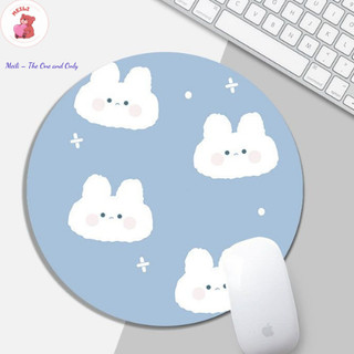 ( TẶNG SET 10 KHẨU TRANG) Miếng lót chuột Mèo Đen tròn dễ thương chống nước cực êm MEILI STORE