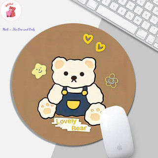 ( TẶNG SET 10 KHẨU TRANG) Miếng lót chuột Mèo Đen tròn dễ thương chống nước cực êm MEILI STORE