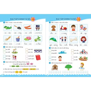Sách Vở Bài tập chính tả 1 (phân biệt âm-vần) biên soạn theo chương trình SGK mới.