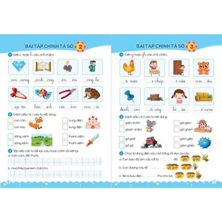 Sách Vở Bài tập chính tả 1 (phân biệt âm-vần) biên soạn theo chương trình SGK mới.