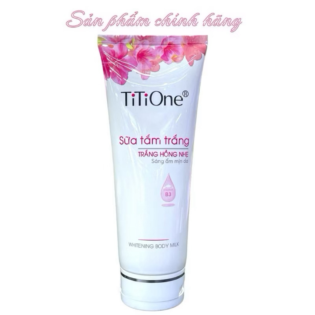 Combo 2 Tuýt Sữa tắm trắng da Titione 200g