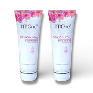 Combo 2 Tuýt Sữa tắm trắng da Titione 200g