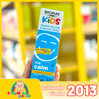 Bioray Kids Calm 60ml Hỗ Trợ Thanh Lọc Gan Giúp Bé Ngủ Ngon 12M+ | Babymall & Care