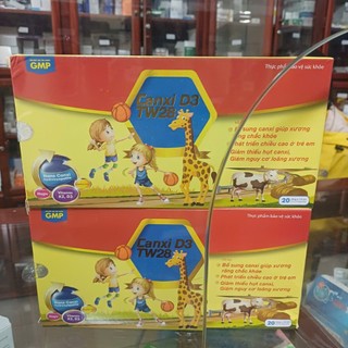 Canxi D3 TW28 CHÍNH HÃNG - Bổ sung Calci, giúp tăng chiều cao, xương chắc khỏe