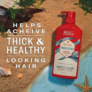 Dầu Gội Xả 2in1 Old Spice 650ml – Hương Nước Hoa Nam Giới Thơm Lâu, Giúp Tóc Mềm Mượt