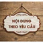 bảng gỗ treo trang trí khắc cắt nội dung theo yêu cầu, biển hiệu tên shop, bảng chụp hình sản phẩm màu nâu kem
