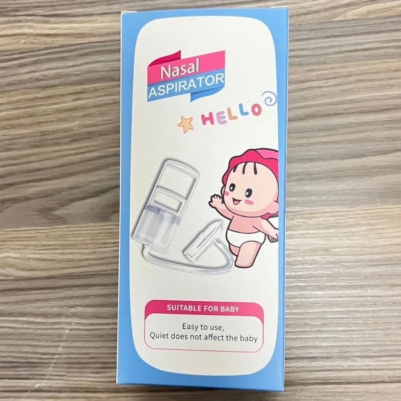 Dụng Cụ Hút Mũi Cho Bé Cầm Tay Đầu Silicone Siêu Mềm, Máy Hút Mũi Thủ Công Chống Trào Ngược