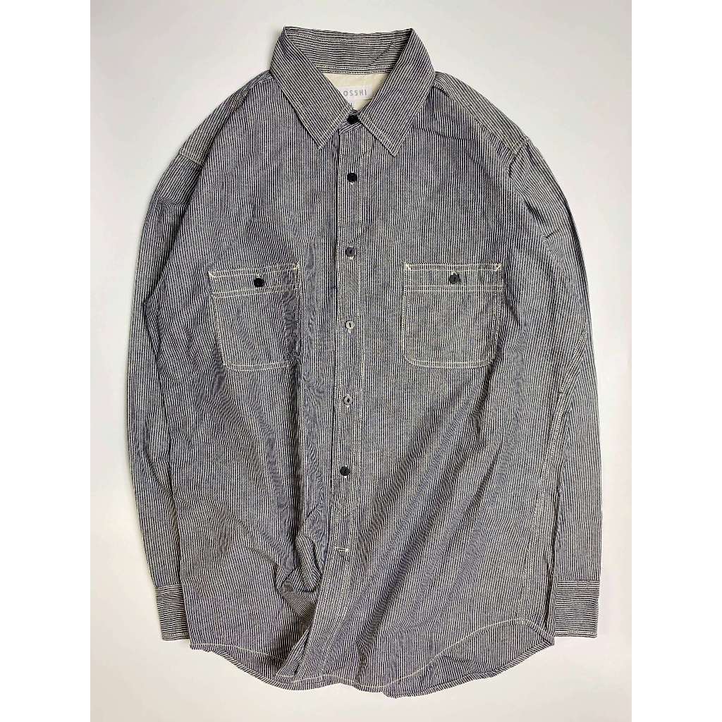 Áo sơ mi sọc 2hand Nhật unisex - tay ngắn & tay dài | Đồ si local brand form oversize