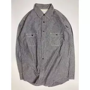 Áo sơ mi sọc 2hand Nhật unisex - tay ngắn & tay dài | Đồ si local brand form oversize