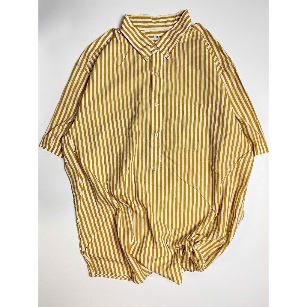 Áo sơ mi sọc 2hand Nhật unisex - tay ngắn & tay dài | Đồ si local brand form oversize