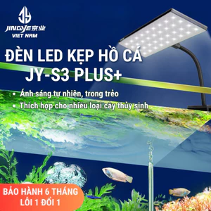 Đèn LED JINGYE JY-S3 Plus+ – Ánh Sáng Tự Nhiên Cho Bể Cá Sinh Động, Bảo Hành 6 Tháng Lỗi 1 Đổi 1