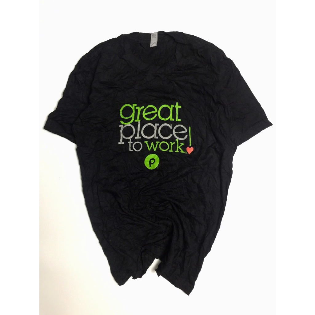 (2hand) Áo thun Mỹ Unisex màu đen size S