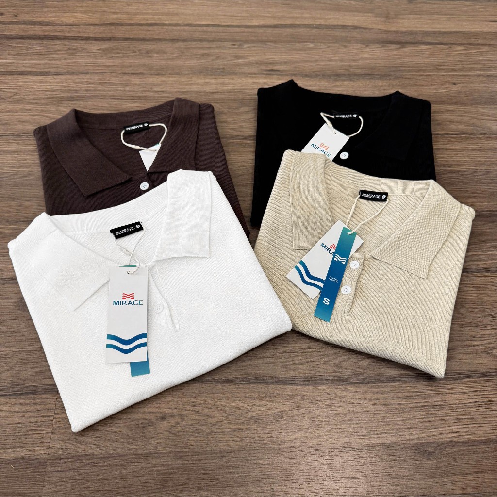Áo Len Mirage Form Sát Nách Hot Trend, Chất Len Mềm Mịn Thoáng Mát.