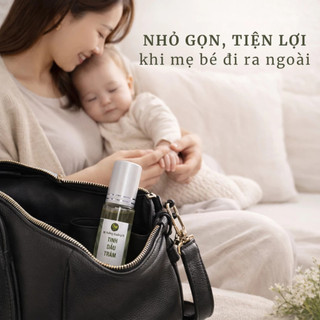Combo 2 Lọ Tinh dầu tràm N G uyên Ch ất Mệ Hường QT nhà nấu cho bé chai lăn bi 10ml