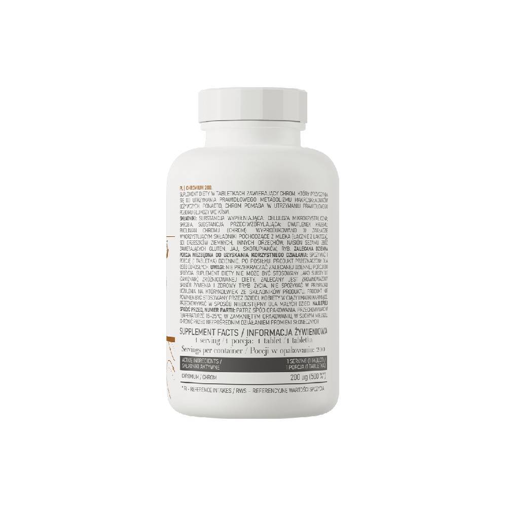 Ostrovit Chromium 200 Tablets – Hỗ trợ chuyển hóa đường và chất béo