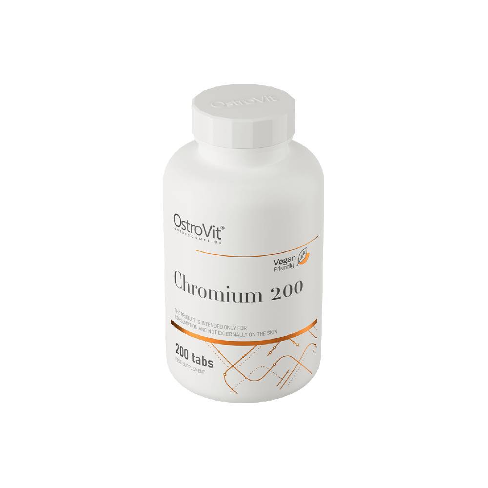 Ostrovit Chromium 200 Tablets – Hỗ trợ chuyển hóa đường và chất béo