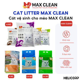 Cát Mèo, Cát Vệ Sinh Cho Mèo Max Clean - HeLiCorp