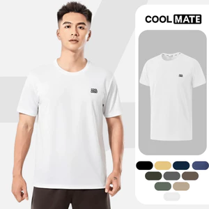 ÁO THUN thể thao nam ProMax S1, áo tập Gym, chạy bộ Pickleball, Tennis thoáng khí, thấm hút Coolmate