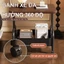 Thép Carbon Xe Đẩy Spa 3 Tầng Kệ Đựng Đồ Đa Năng Có Bánh Xe Khung Thép Cacbon Phòng Ngủ Cạnh Giường