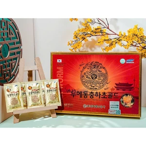Nước uống đông trùng hạ thảo Hàn Quốc Hộp Gỗ (30ml x 60 gói) Thuý Sâm Yến Cộng Hoà