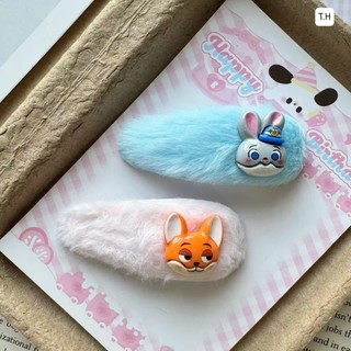 Set 5 kẹp lông thú Zoo topia ngộ nghĩnh