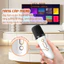 Bộ Loa Bluetooth Karaoke Mini + 2 Mic Không Dây,bass mạnh tặng kèm mic hát,Mini Hát Karaoke Tại Nhà