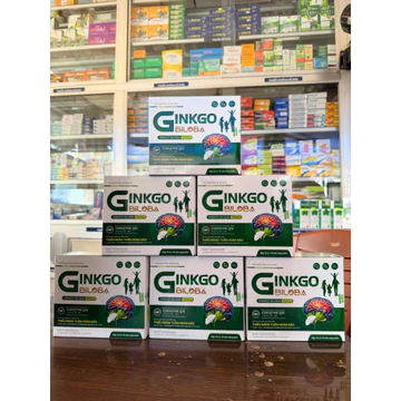 Viên uống bổ não-Ginkgo Biloba-Cải thiện các biểu hiện thiểu năng tuần hoàn não,giảm di chứng sau tai biến mạch máu não