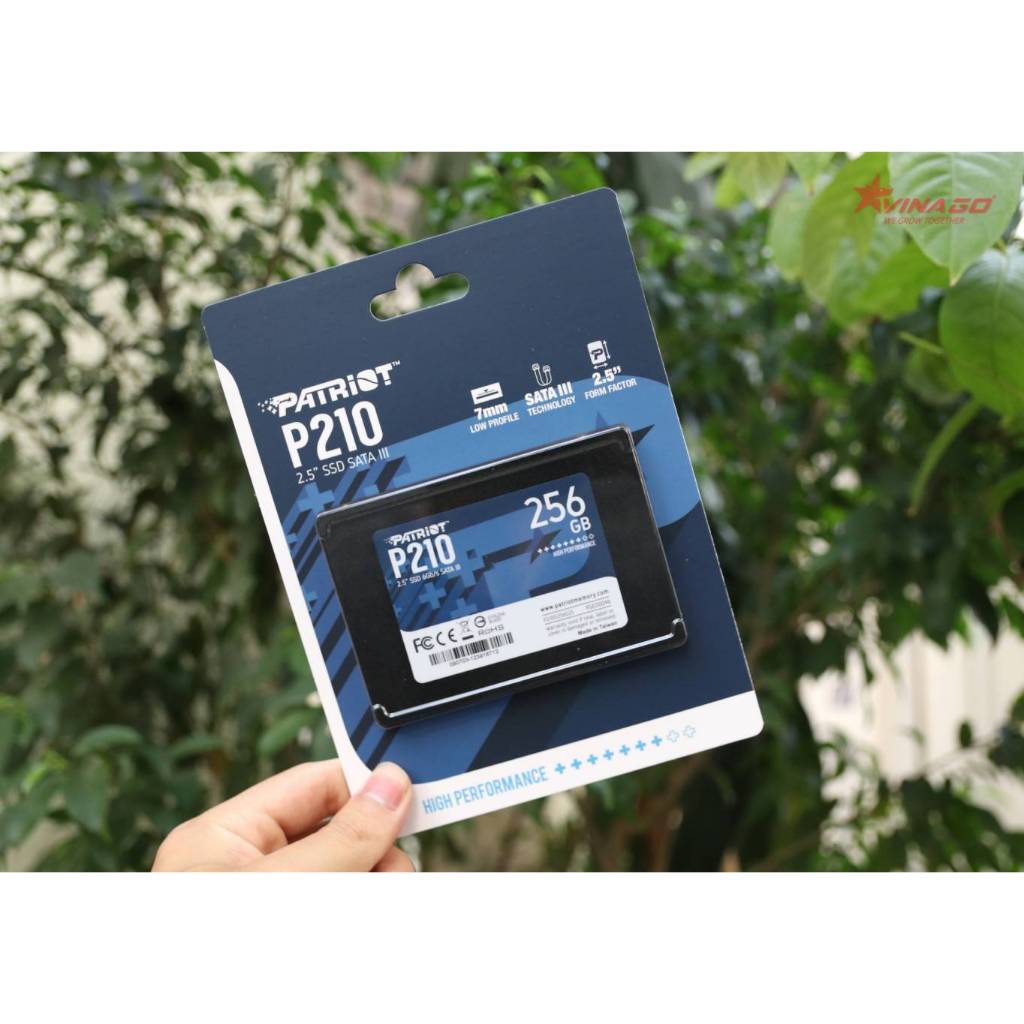 Ổ cứng SSD PATRIOT P210 128GB/256GB/512GB SATA III Chính Hãng | BH 36TH | BigBuy360 - bigbuy360.vn