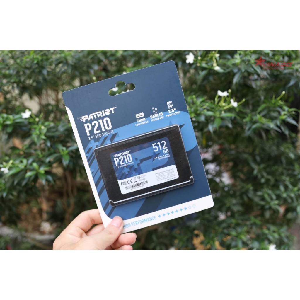 Ổ cứng SSD PATRIOT P210 128GB/256GB/512GB SATA III Chính Hãng | BH 36TH | BigBuy360 - bigbuy360.vn